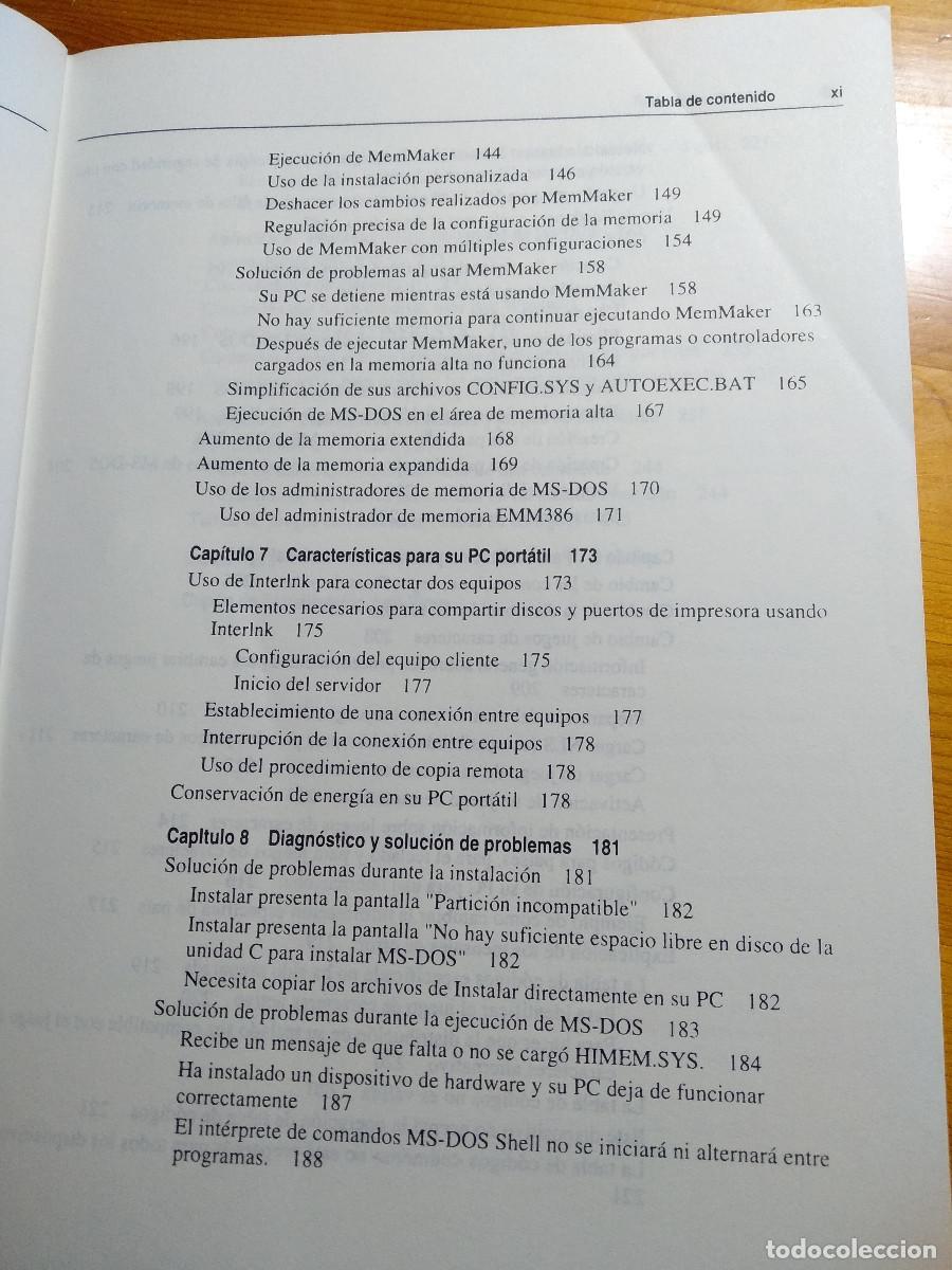 Libros de segunda mano: MANUAL DEL USUARIO MICROSOFT MS-DOS 6.2 - Foto 7