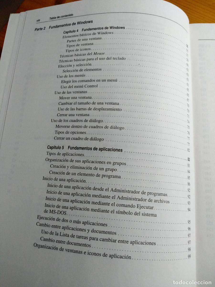 Libros de segunda mano: MANUAL DEL USUARIO MICROSOFT WINDOWS SISTEMA OPERATIVO (Versi&oacute;n 3.1) - Foto 5