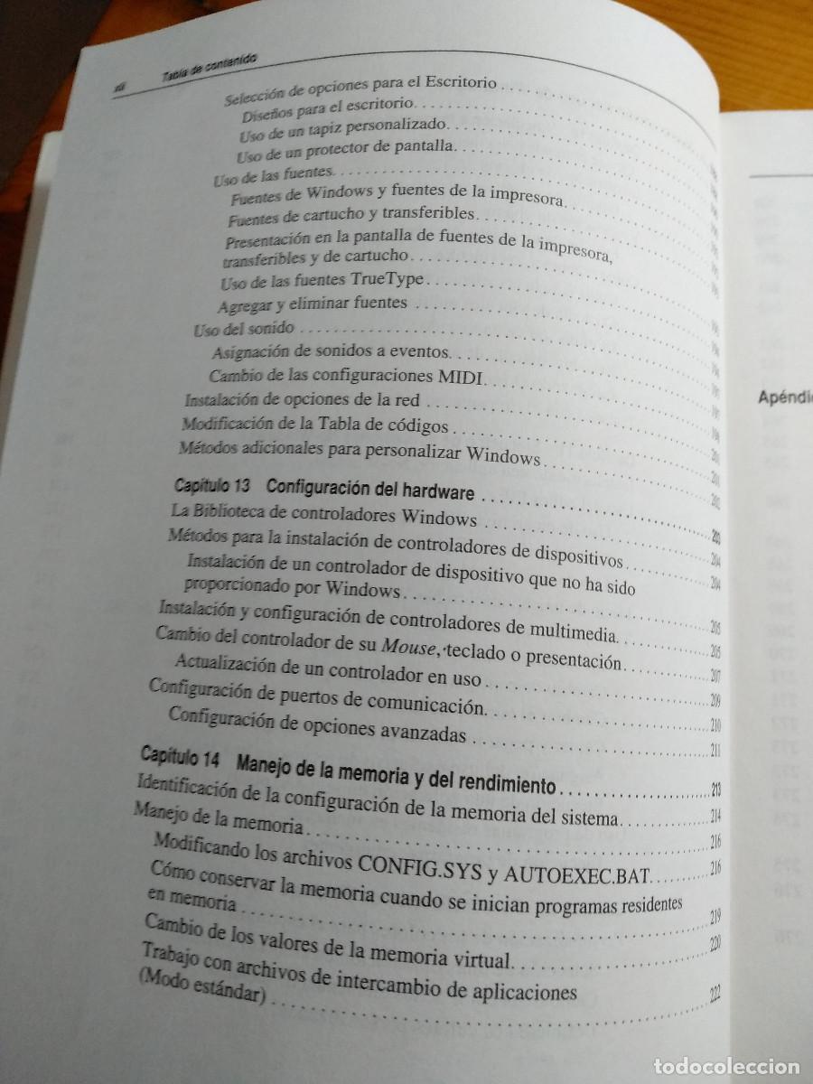 Libros de segunda mano: MANUAL DEL USUARIO MICROSOFT WINDOWS SISTEMA OPERATIVO (Versi&oacute;n 3.1) - Foto 9