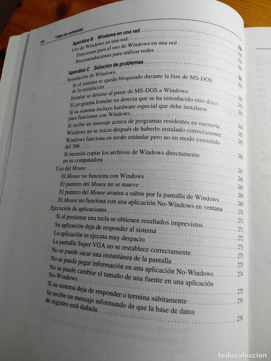Libros de segunda mano: MANUAL DEL USUARIO MICROSOFT WINDOWS SISTEMA OPERATIVO (Versi&oacute;n 3.1) - Foto 11