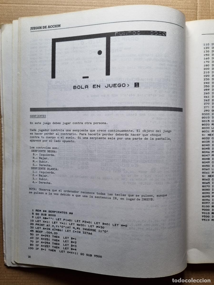 Libros de segunda mano: Super Programas Spectrum. MICROS, Revista Pr&aacute;ctica del Ordenador Personal. 1983. Ed. Arcadia - Foto 5