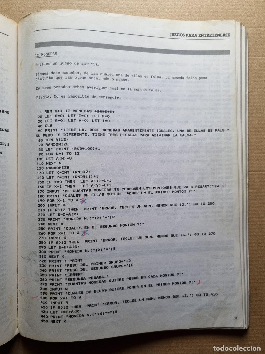Libros de segunda mano: Super Programas Spectrum. MICROS, Revista Pr&aacute;ctica del Ordenador Personal. 1983. Ed. Arcadia - Foto 7