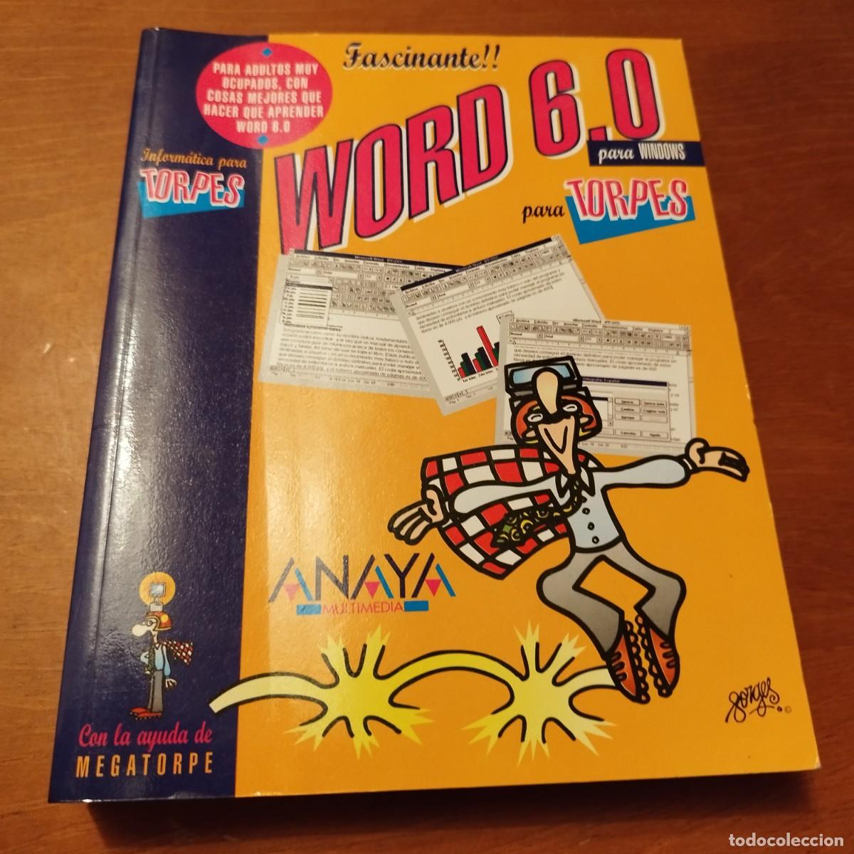 Libros de segunda mano: WORD 6.0 PARA TORPES / CONS434 / ANAYA - Foto 1