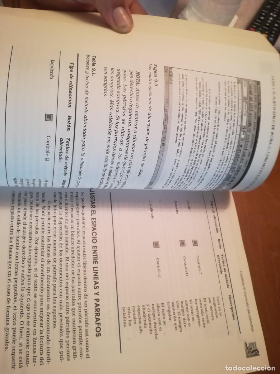 Libros de segunda mano: EL LIBRO DE WORD PARA WINDOWS 95 / CONS447 / ANAYA - Foto 6