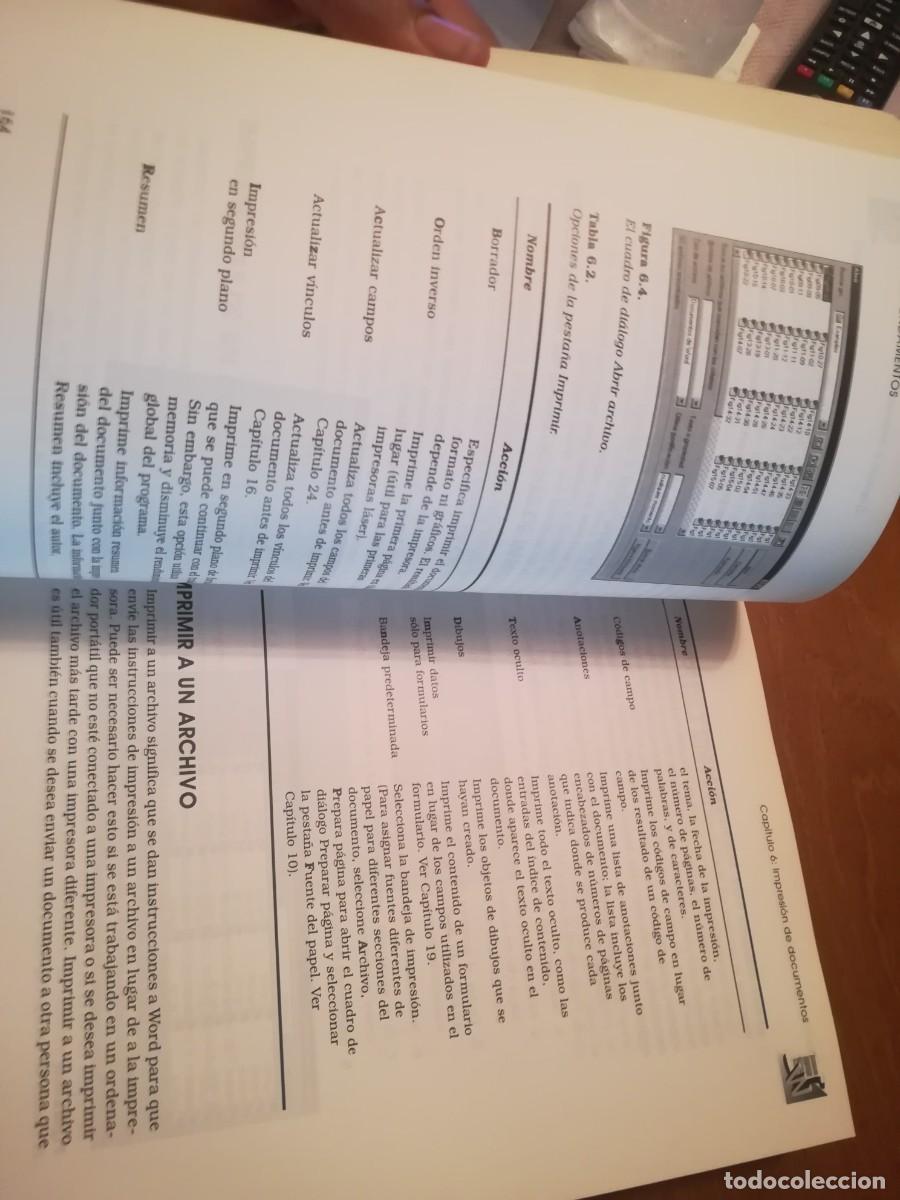 Libros de segunda mano: EL LIBRO DE WORD PARA WINDOWS 95 / CONS447 / ANAYA - Foto 7