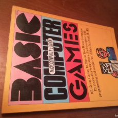 Libros de segunda mano: BASIC COMPUTER GAMES / MICROPUNTER EDITION / CONS265 INGLES- LIBRO BASICO JUEGOS COMPUTADORA