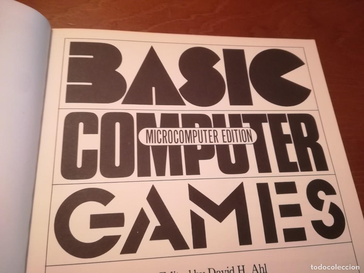 Libros de segunda mano: BASIC COMPUTER GAMES / MICROPUNTER EDITION / CONS265 INGLES- LIBRO BASICO JUEGOS COMPUTADORA - Foto 2