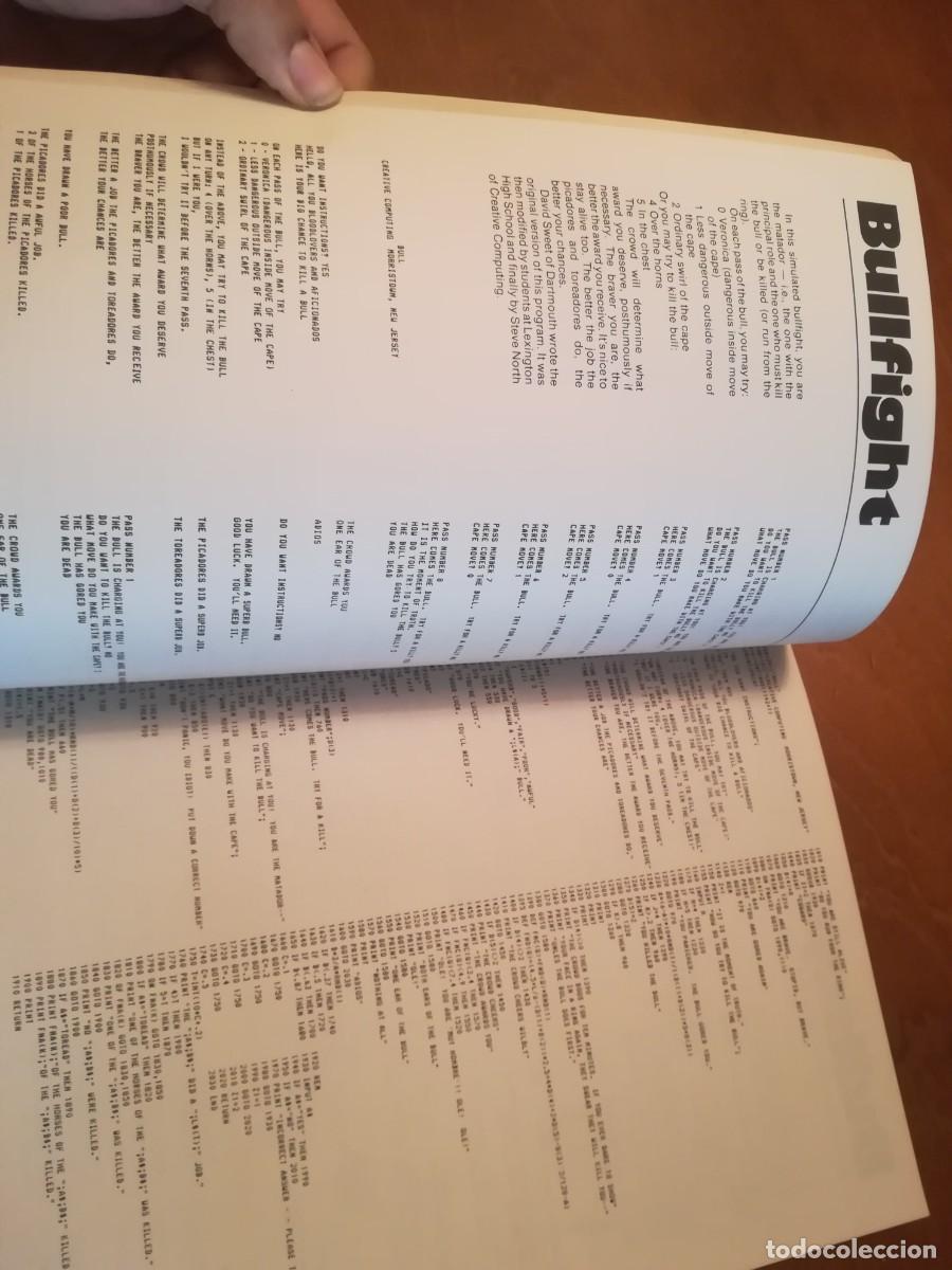 Libros de segunda mano: BASIC COMPUTER GAMES / MICROPUNTER EDITION / CONS265 INGLES- LIBRO BASICO JUEGOS COMPUTADORA - Foto 7