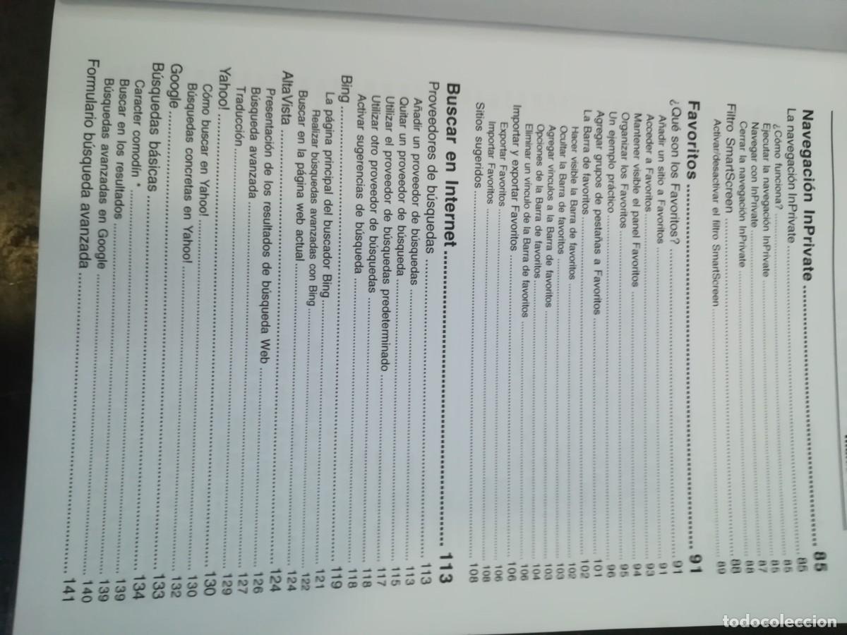 Libros de segunda mano: INTERNET EXPLORER 9 / JAIME BLANCO / S401B / GUIA PASO A PASO DE NAVEGACION - Foto 7