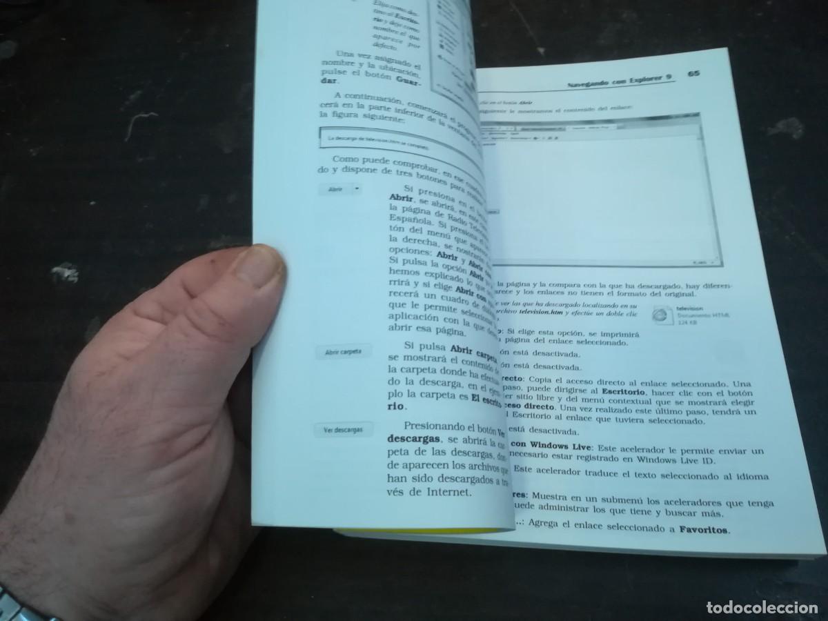 Libros de segunda mano: INTERNET EXPLORER 9 / JAIME BLANCO / S401B / GUIA PASO A PASO DE NAVEGACION - Foto 12