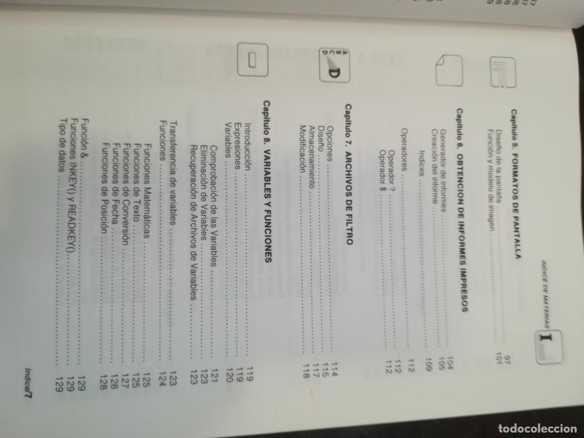 Libros de segunda mano: DBASE PLUS / JM ALONSO / Y206B / PARANINFO - Foto 9