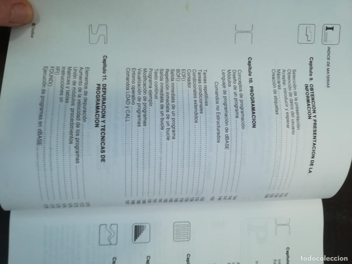 Libros de segunda mano: DBASE PLUS / JM ALONSO / Y206B / PARANINFO - Foto 10