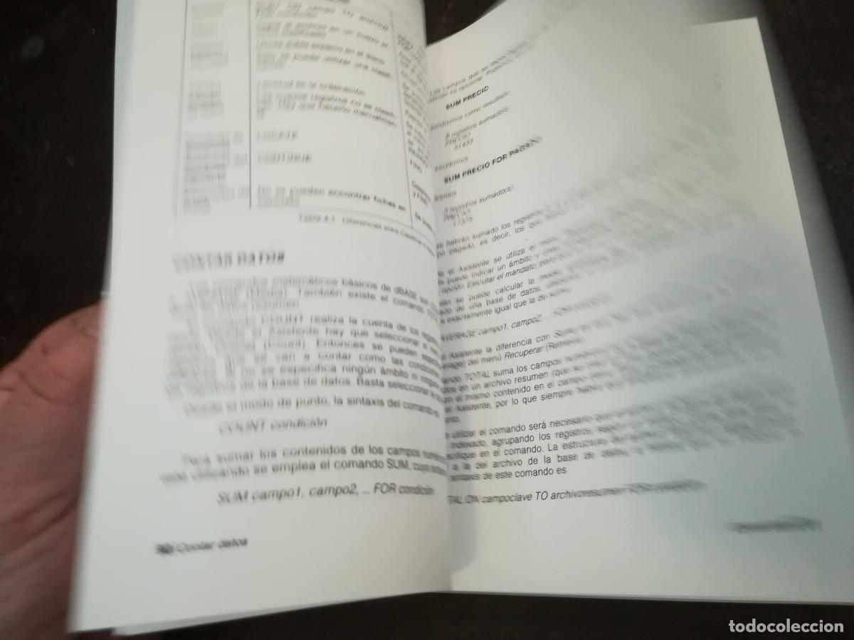 Libros de segunda mano: DBASE PLUS / JM ALONSO / Y206B / PARANINFO - Foto 14