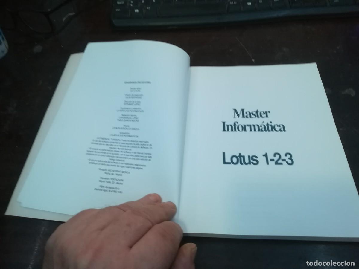 Libros de segunda mano: LOTUS 1-2-3- MASTER INFORMATICA / Y206B - Foto 4
