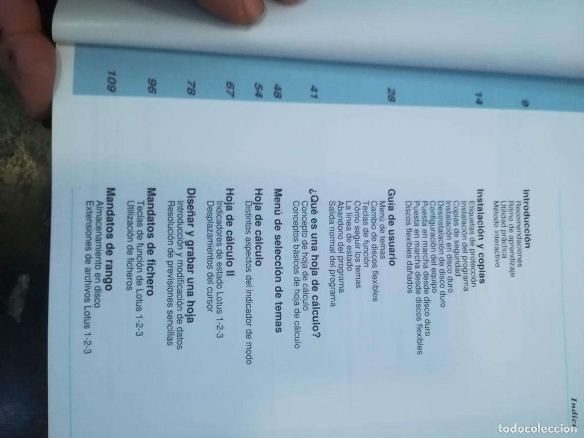 Libros de segunda mano: LOTUS 1-2-3- MASTER INFORMATICA / Y206B - Foto 6