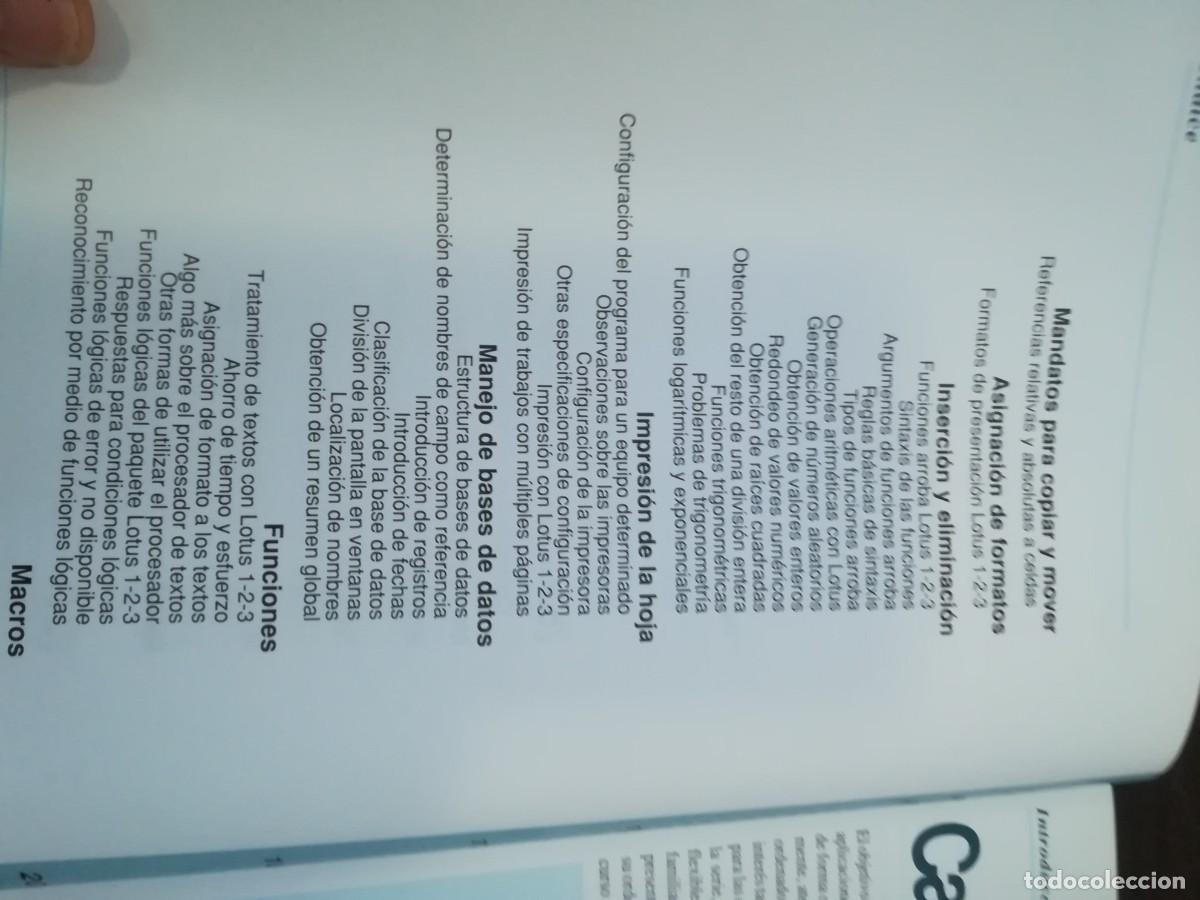 Libros de segunda mano: LOTUS 1-2-3- MASTER INFORMATICA / Y206B - Foto 7