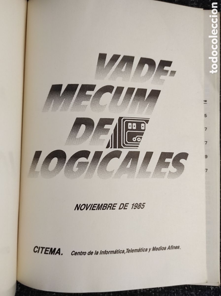 Libros de segunda mano: VADEMECUM DE LOGICALES A&Ntilde;O 1985 INFORMATICA - Foto 2