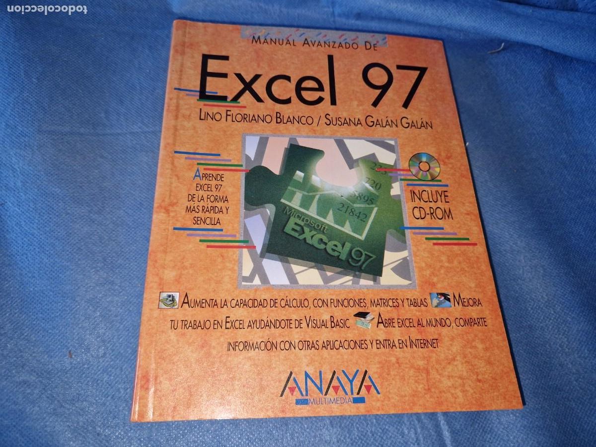 Libros de segunda mano: INFORMATICA - EXCEL 97 - ANAYA - Foto 1