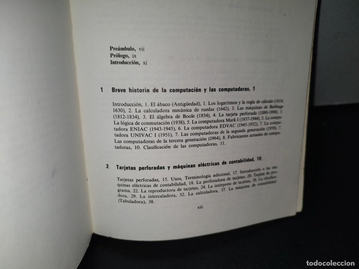 Libros de segunda mano: 177- INTRODUCCI&Oacute;N A LAS COMPUTADORAS Y PROCESO DE DATOS - DANIEL D. BENICE - 1981 - Foto 6