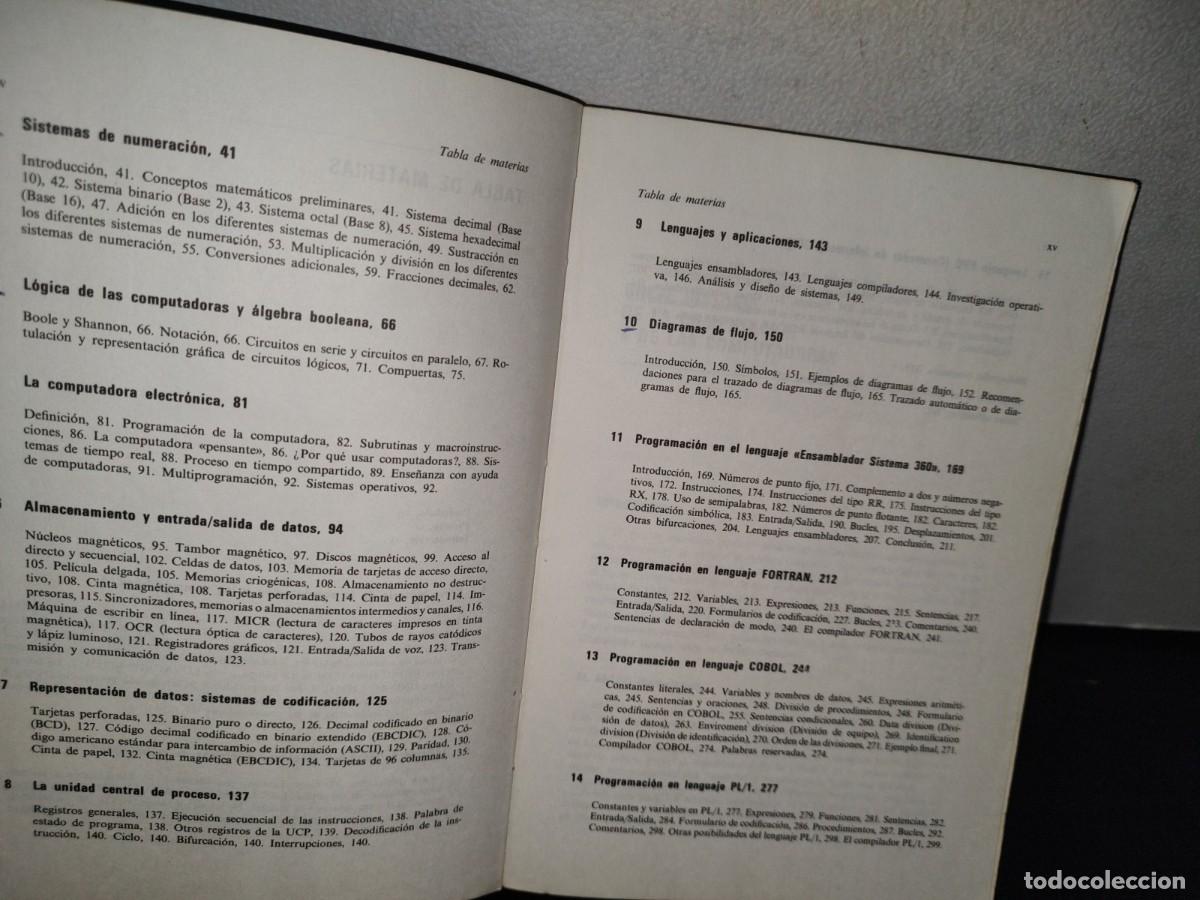 Libros de segunda mano: 177- INTRODUCCI&Oacute;N A LAS COMPUTADORAS Y PROCESO DE DATOS - DANIEL D. BENICE - 1981 - Foto 7