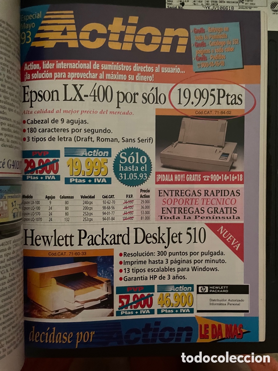 Libros de segunda mano: Revista de inform&aacute;tica PC Magazine, n&ordm; 59; Mayo 1993 - Foto 4