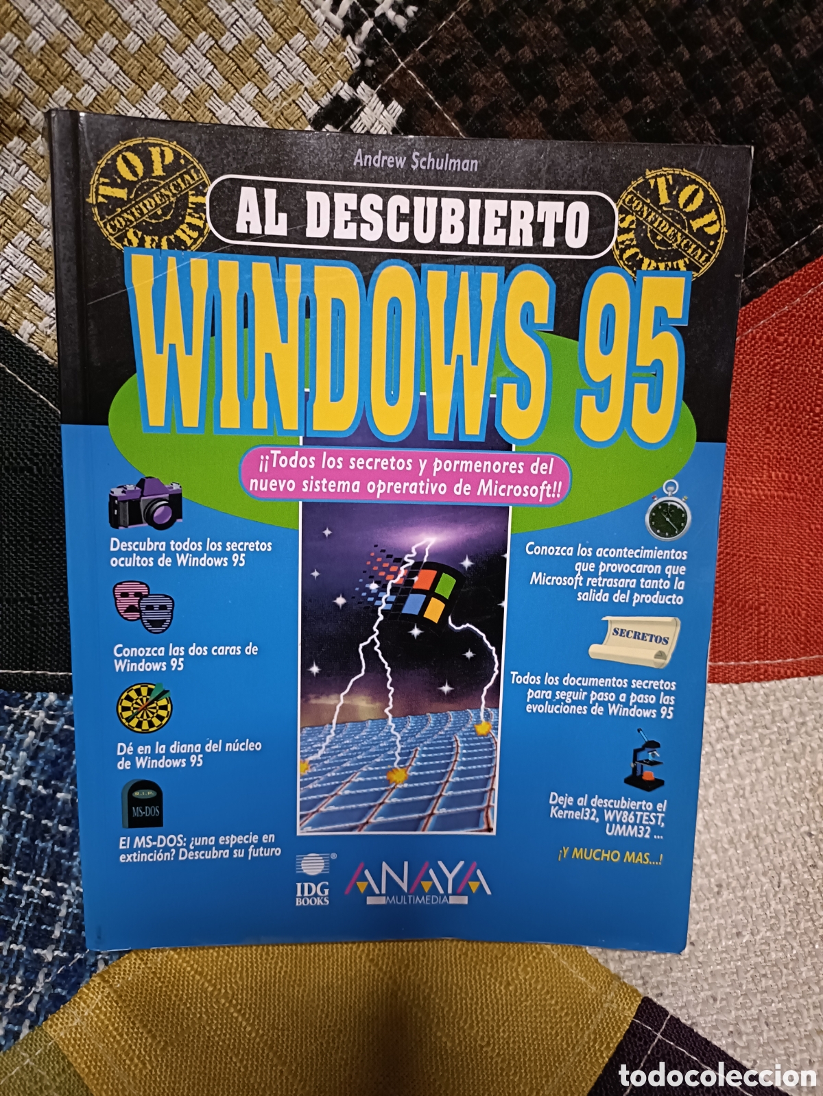 Libros de segunda mano: Libro Al Descubierto Windows 95 (Editorial Anaya 1995) - Foto 1