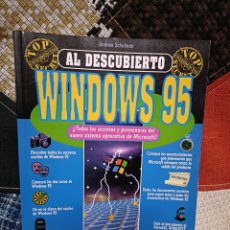 Libros de segunda mano: LIBRO AL DESCUBIERTO WINDOWS 95 (EDITORIAL ANAYA 1995)