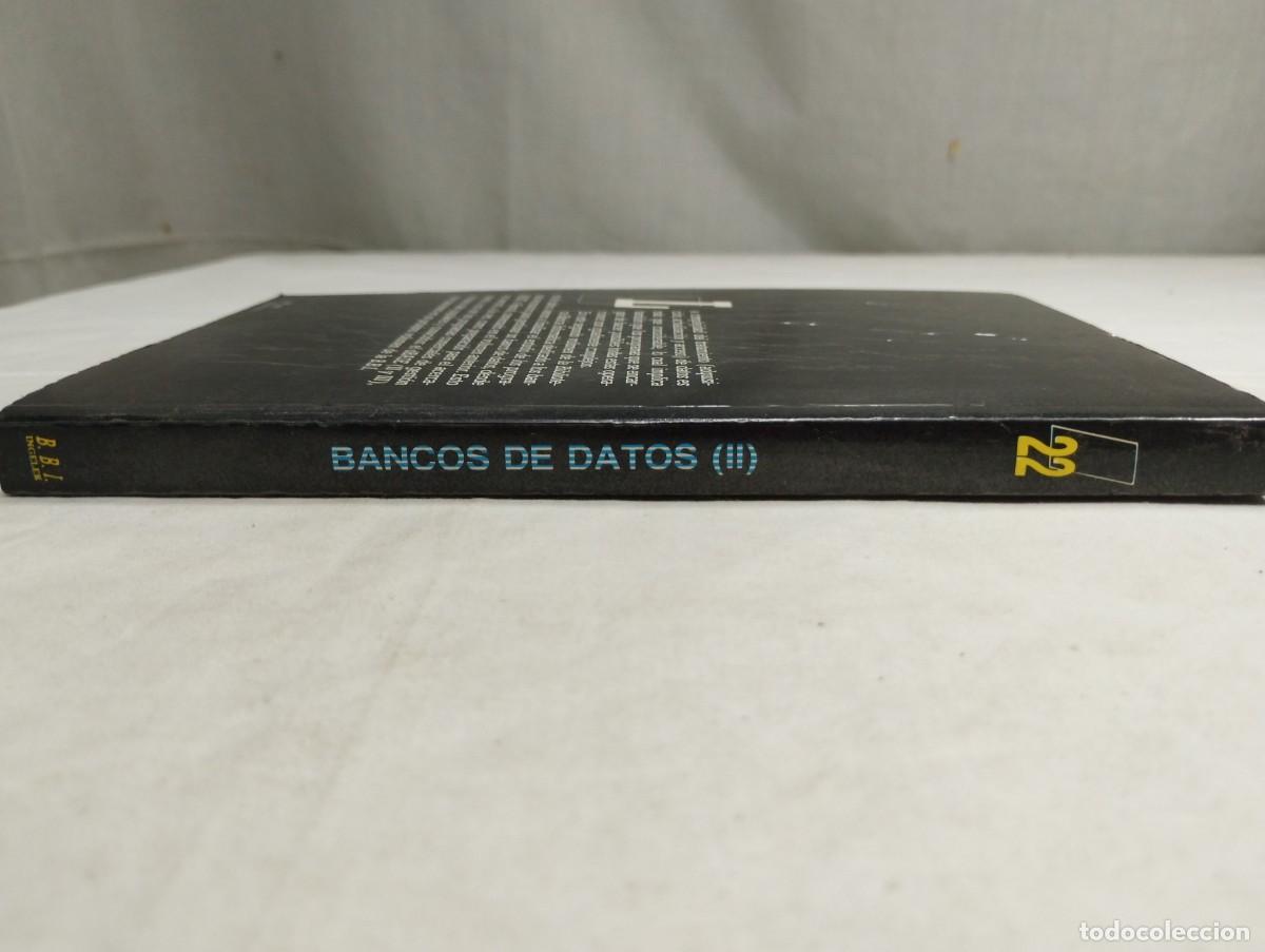Libros de segunda mano: Biblioteca b&aacute;sica inform&aacute;tica. N&uacute;mero 22, bancos de datos (II), 1986 KKB - Foto 2