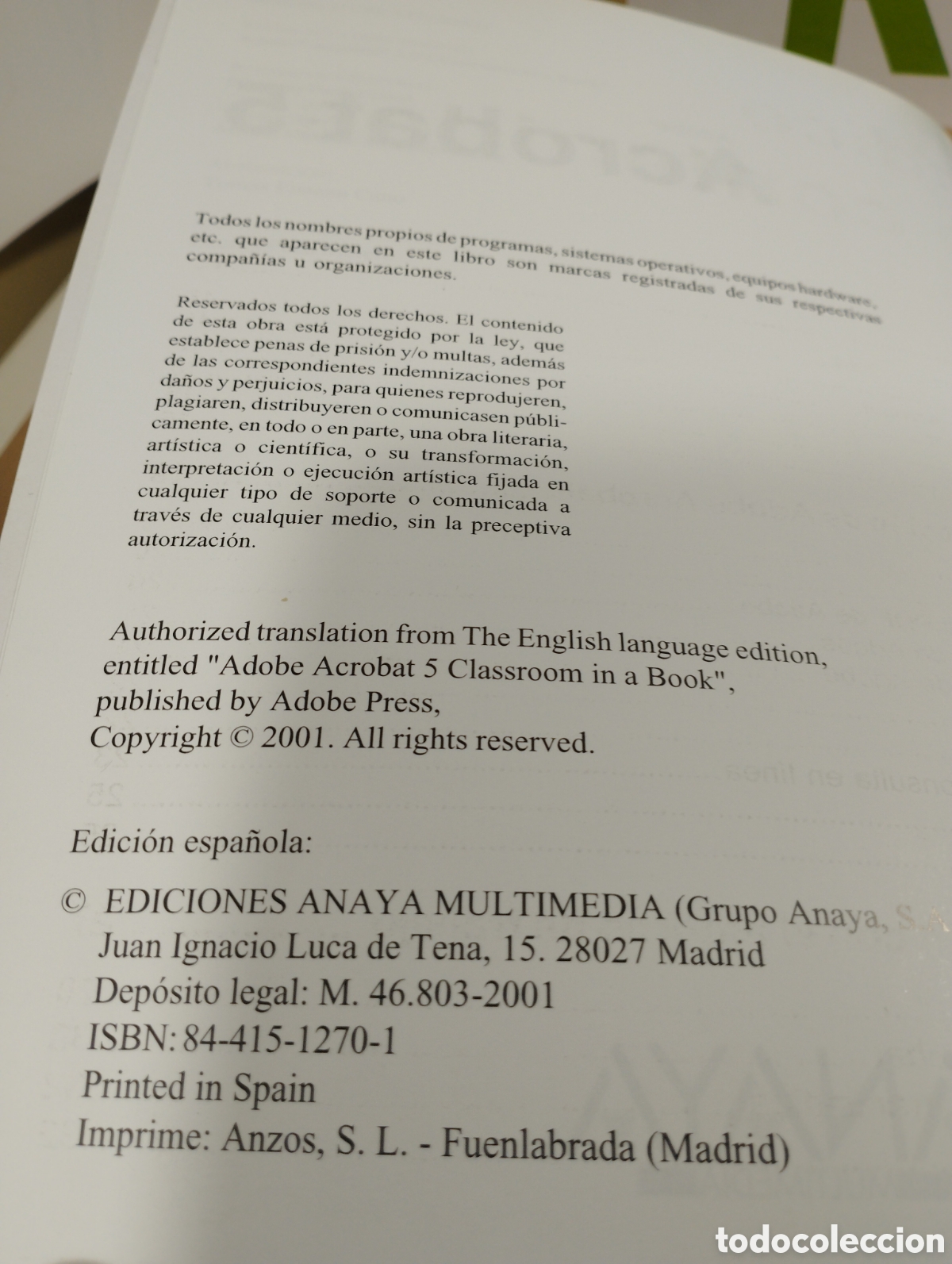 Libros de segunda mano: Acrobat 5. El libro oficial. Anaya. - Foto 4