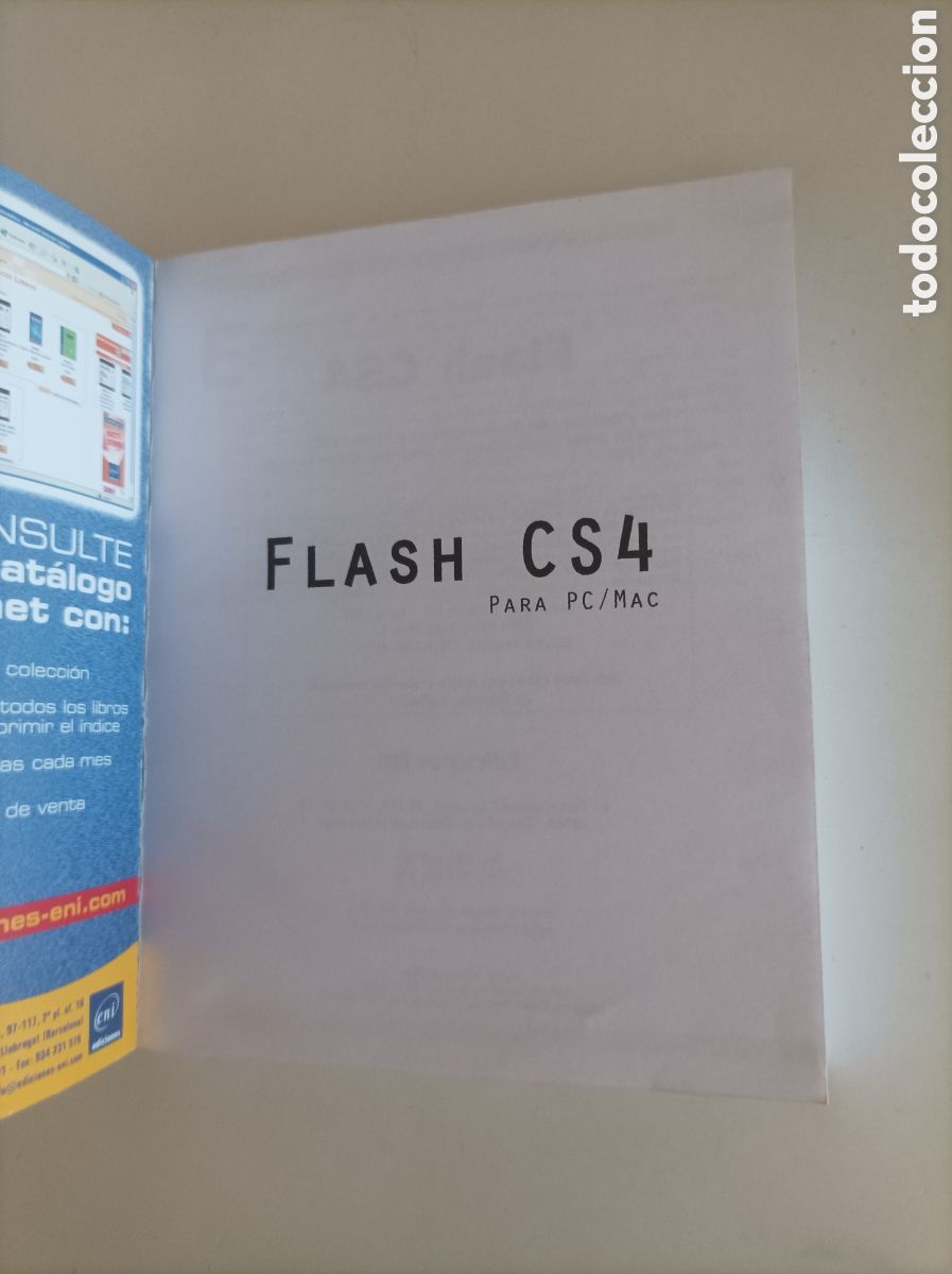 Libros de segunda mano: Flash CS4 para PC / Mac / Thierry Pupier - Foto 2