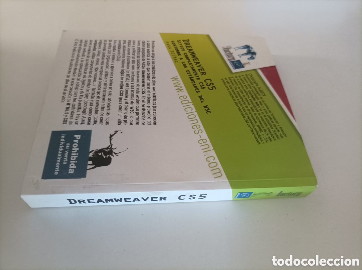 Libros de segunda mano: Dreamweaver CS5 para PC / Mac / Christophe Aubry. Sitios completamente CSS conforme a los est&aacute;ndares - Foto 5