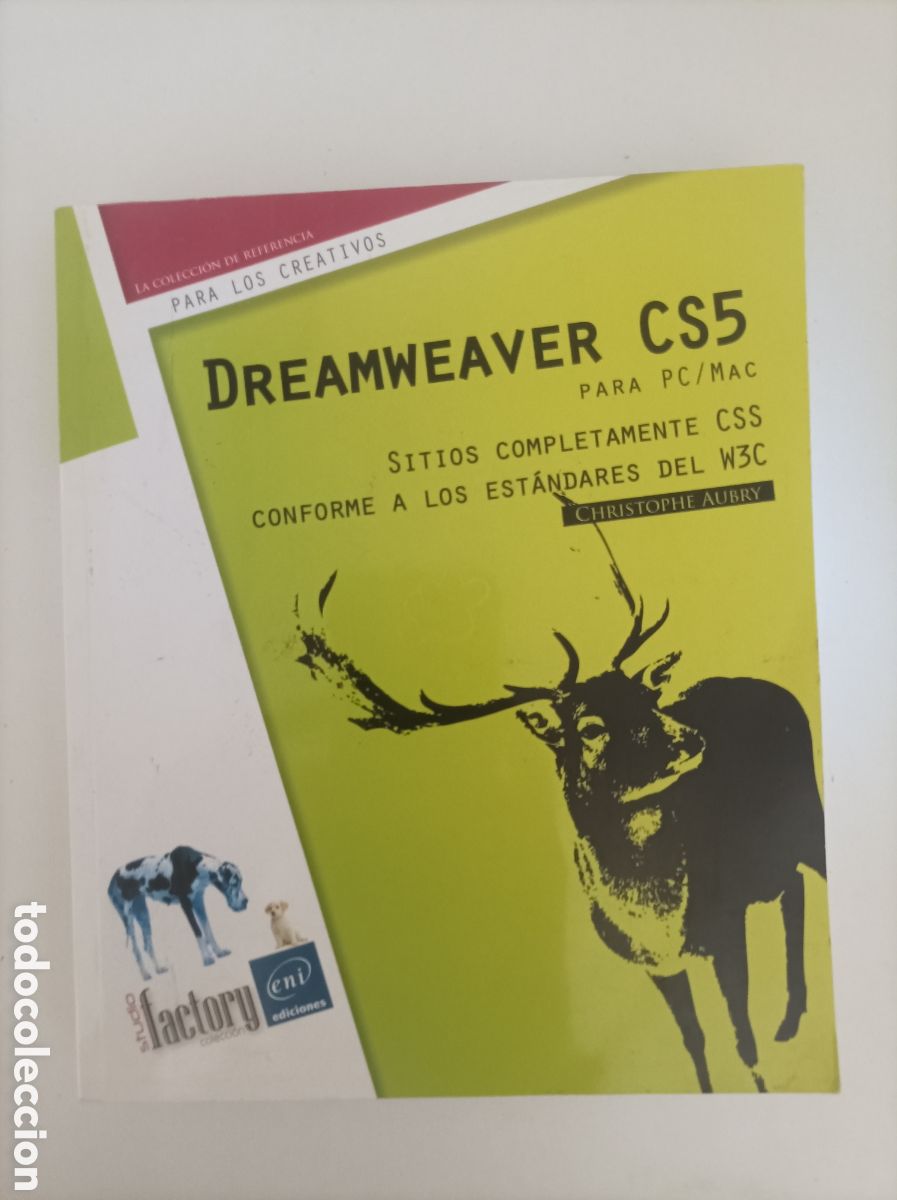 Libros de segunda mano: Dreamweaver CS5 para PC / Mac / Christophe Aubry. Sitios completamente CSS conforme a los est&aacute;ndares - Foto 1