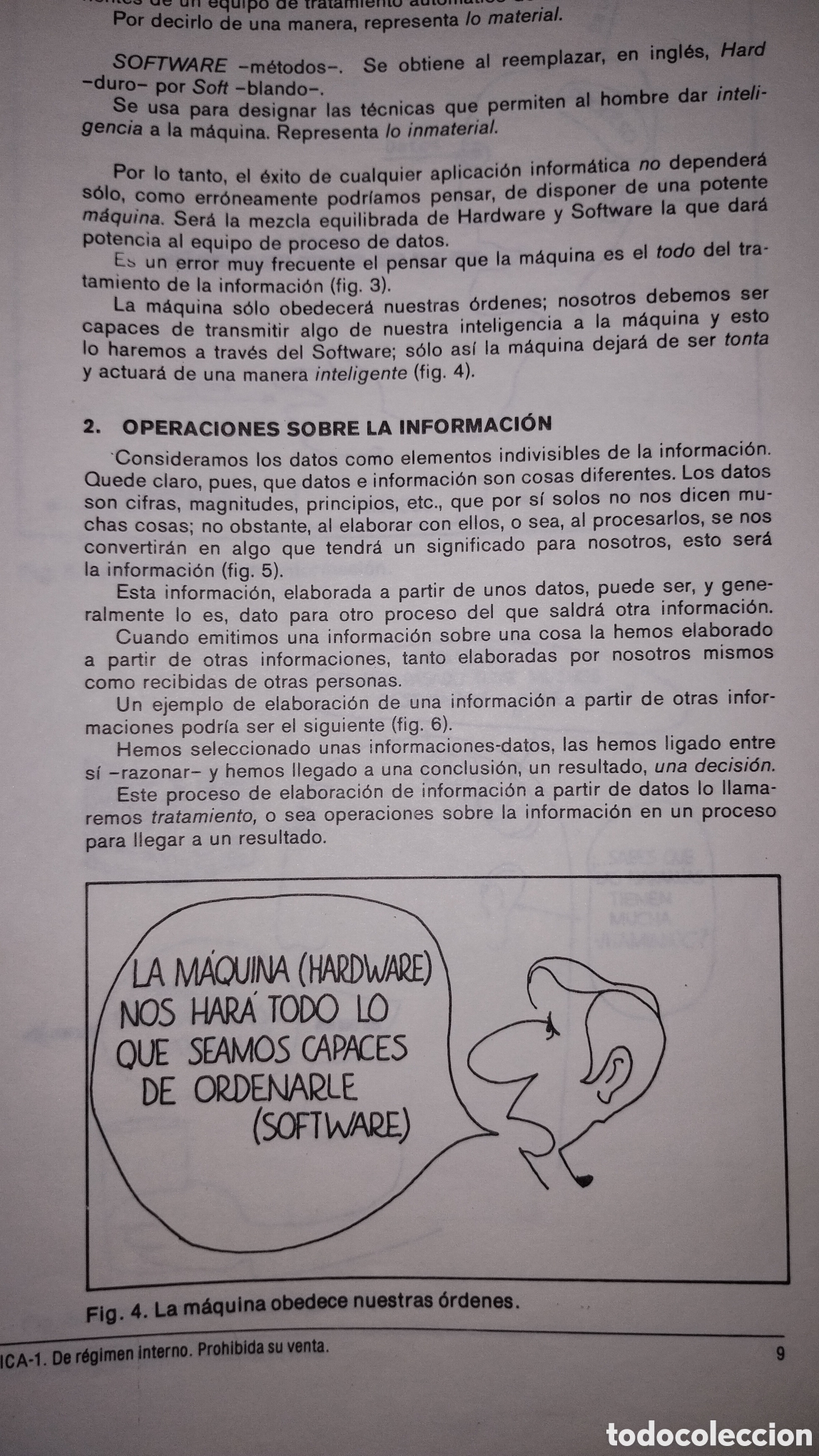 Libros de segunda mano: Curso de Inform&aacute;tica y Programaci&oacute;n. Rareza +100 - Foto 3
