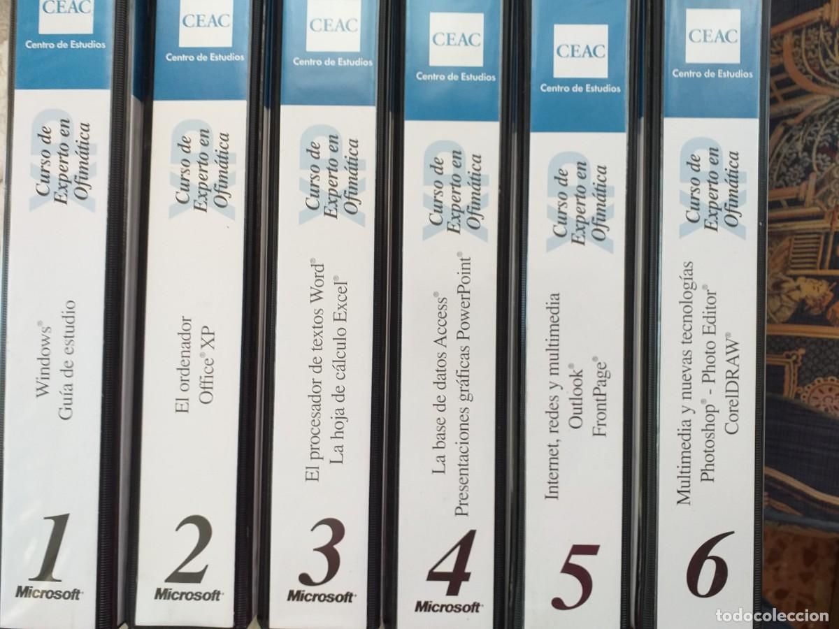 Libros de segunda mano: CEAC curso de experto en ofim&aacute;tica 6 unidades textos y CDS - Foto 1
