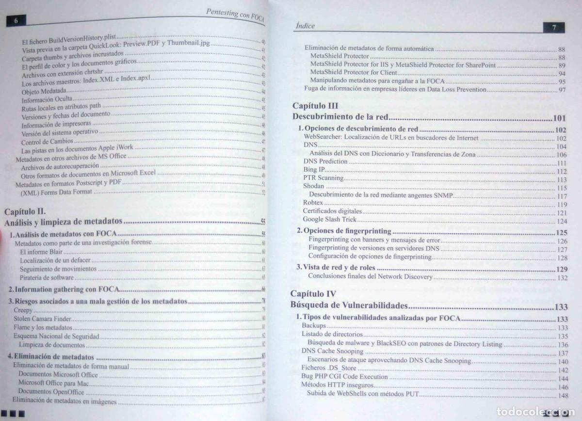 Libros de segunda mano: PENTESTING CON FOCA-JOSE MARIA ALONSO CEBRIAN-0xWORD - Foto 3
