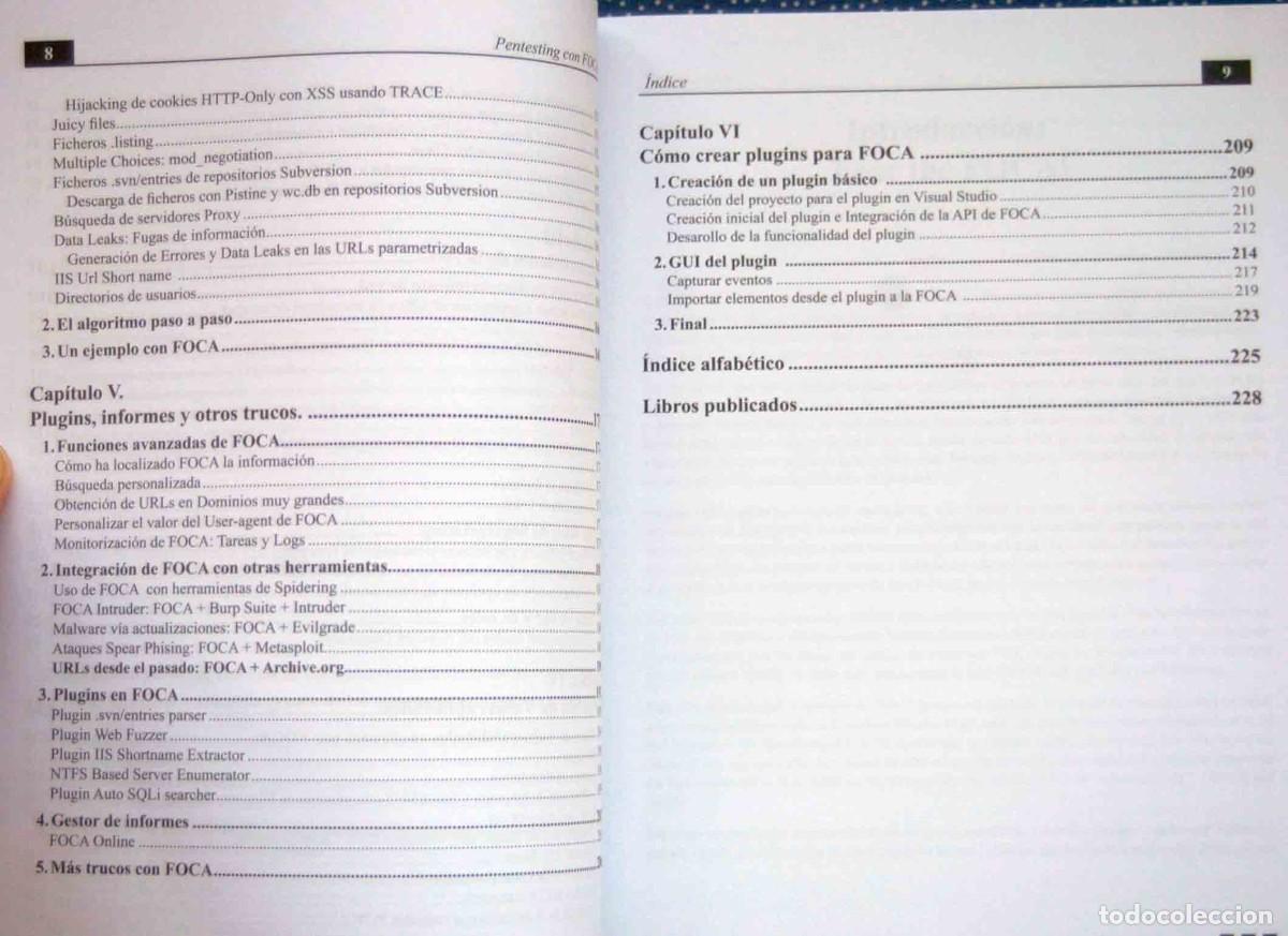 Libros de segunda mano: PENTESTING CON FOCA-JOSE MARIA ALONSO CEBRIAN-0xWORD - Foto 4