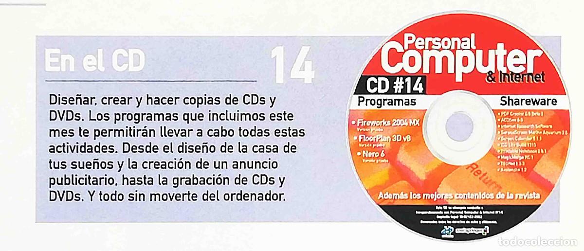 Libros de segunda mano: Personal Computer & Internet N&ordm; 14 - Contiene CD. - Foto 4
