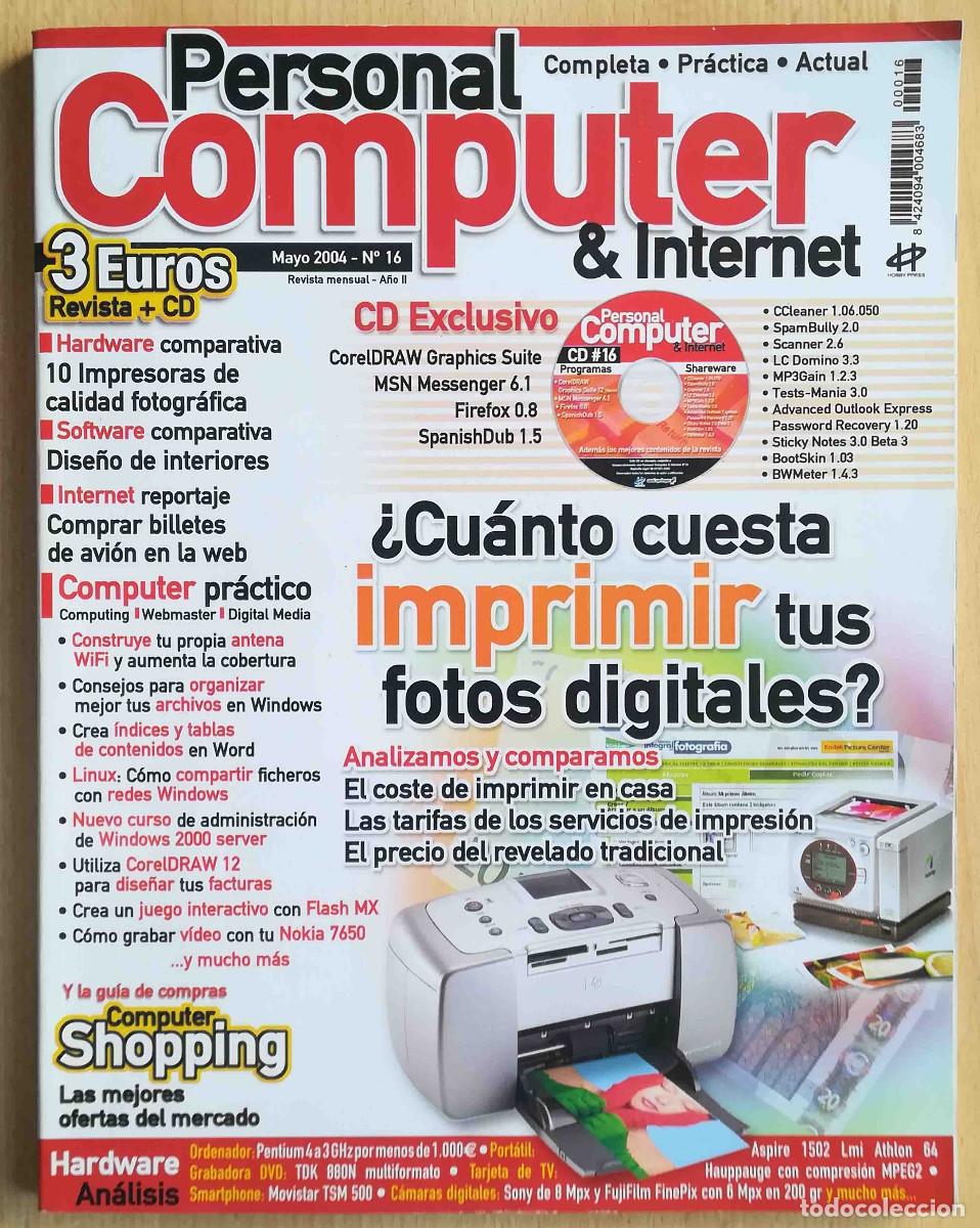 Libros de segunda mano: Personal Computer & Internet N&ordm; 16 - Contiene CD. - Foto 1