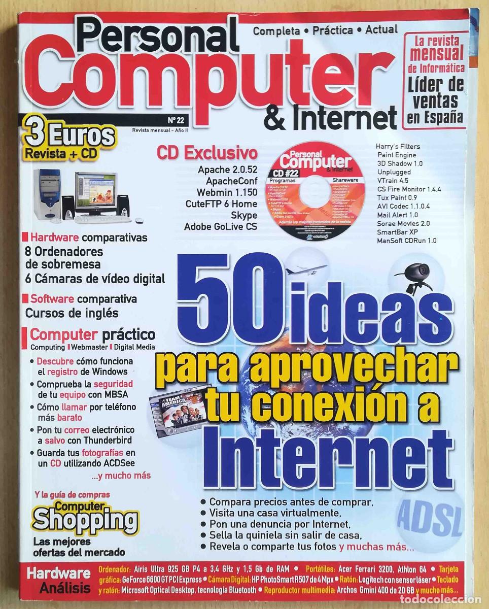 Libros de segunda mano: Personal Computer & Internet N&ordm; 22 - Contiene CD. - Foto 1