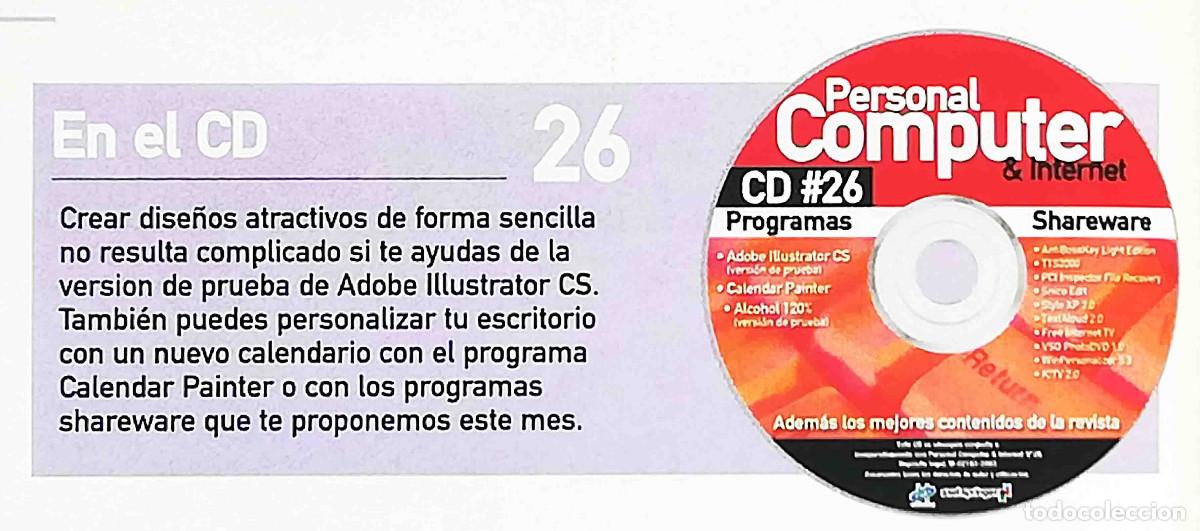 Libros de segunda mano: Personal Computer & Internet N&ordm; 26 - Contiene CD. - Foto 4