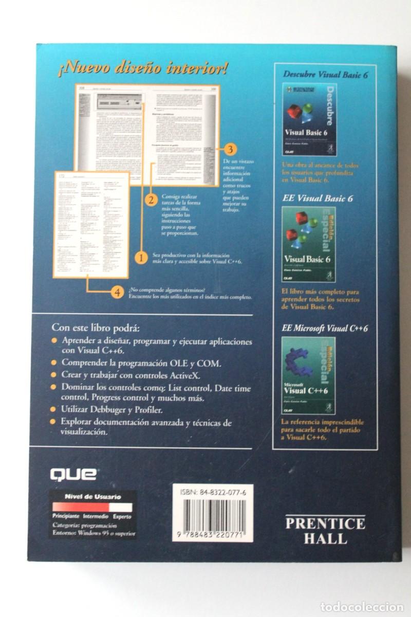 Libros de segunda mano: Jon Bates & Tim Tompkins - Descubre Microsoft Visual C++ 6 - Prentice Hall - Foto 3