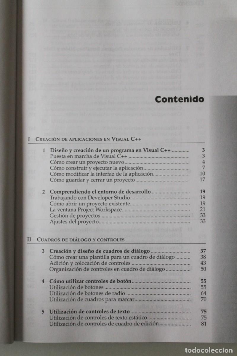 Libros de segunda mano: Jon Bates & Tim Tompkins - Descubre Microsoft Visual C++ 6 - Prentice Hall - Foto 4