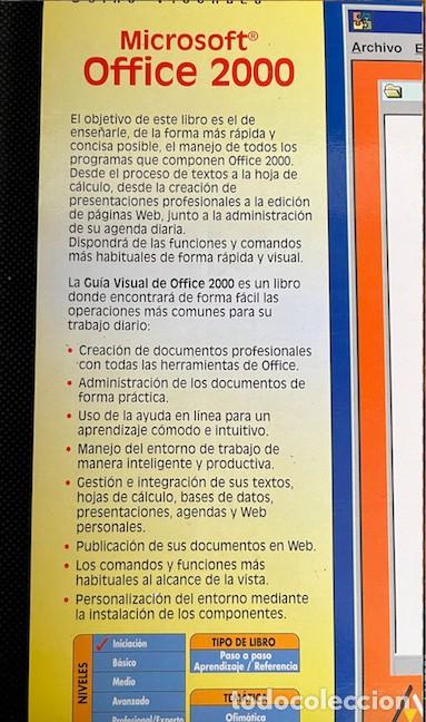 Libros de segunda mano: Guia visual Office 2000 - - Foto 3