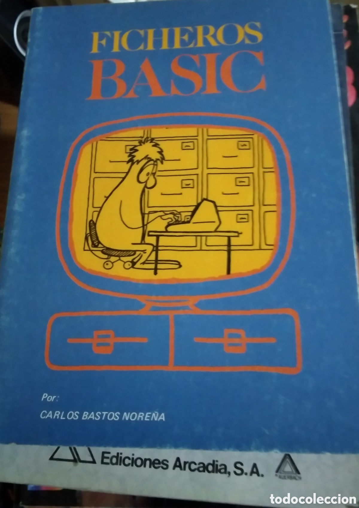 Libros de segunda mano: Ficheros basic libro inform&aacute;tica edita san roman - Foto 1