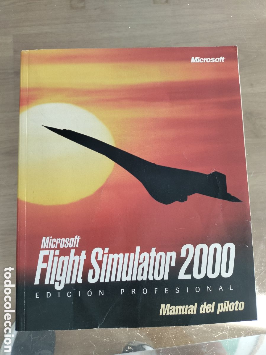 Libros de segunda mano: 3.2 Microsoft Flight Simulador 2000. Edici&oacute;n profesional. Manual del piloto - Foto 1