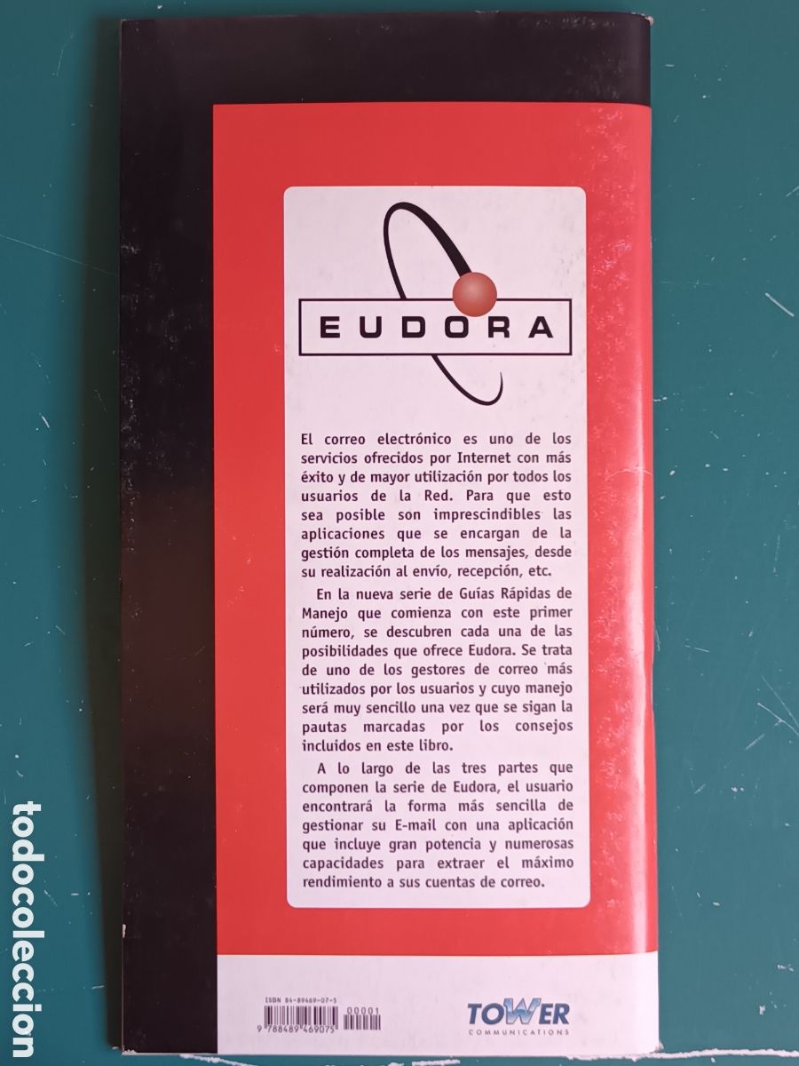 Libros de segunda mano: Gu&iacute;a R&aacute;pida de Manejo EUDORA version 3.0 Mail Pro TOWER COMMUNICATIONS NET MAGAZINE 1998 - Foto 7