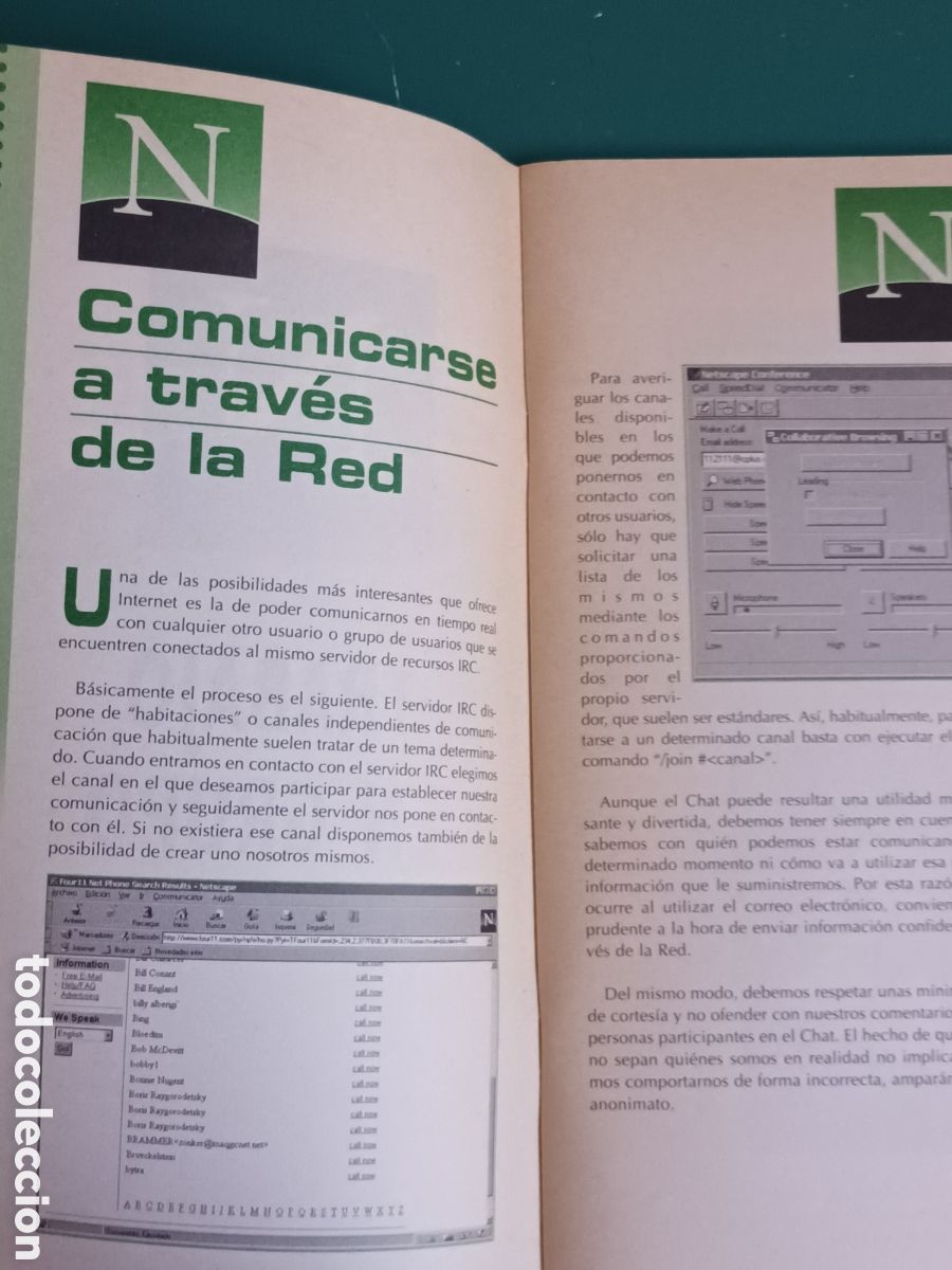 Libros de segunda mano: Netscape Communicator 4.0 Gu&iacute;a R&aacute;pida de manejo 3 TOWER COMMUNICATIONS NET MAGAZINE 1998 - Foto 6
