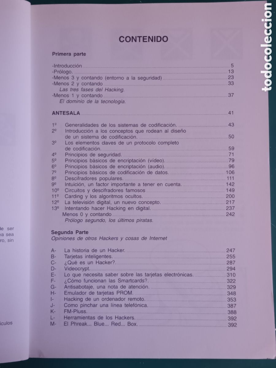Libros de segunda mano: Hackers Piratas Tecnol&oacute;gicos. Sistemas de codificaci&oacute;n. Claudio Hernandez 1998 - Foto 4