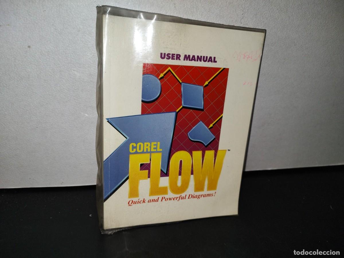 Libros de segunda mano: 76- USER MANUAL. COREL FLOW. QUICK AND POWERFUL DIAGRAMS! - 1994 - Foto 1