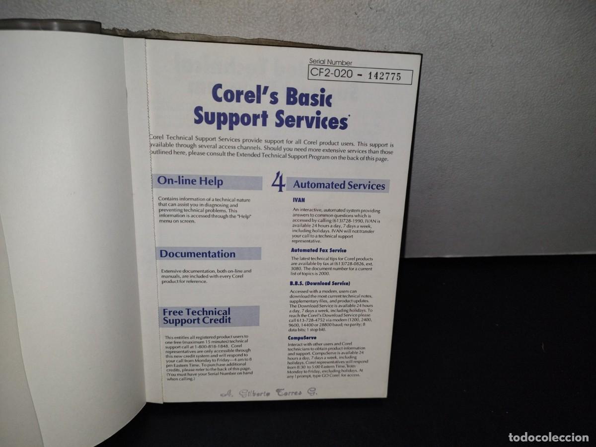 Libros de segunda mano: 76- USER MANUAL. COREL FLOW. QUICK AND POWERFUL DIAGRAMS! - 1994 - Foto 3
